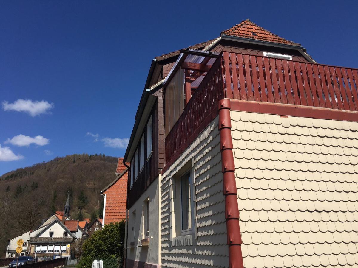 Ferienhaus Am Fluss Mit Traumhafter Dachterrasse ,Garten Und Grill Walkenried Exterior photo